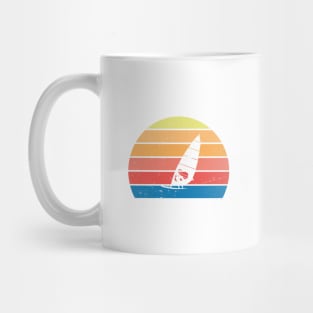 Retro Sun Windsurfer Mug